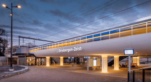 Treinen markt station Driebergen-Zeist.