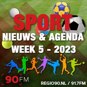 Sportnieuws & Sportagenda – week 5 -2023