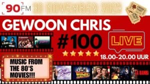 100e GEWOON CHRIS op 90FM!
